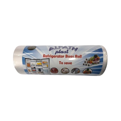 Alfath Fridge Bags Roll - 25 x 40 Cm - 1 kg